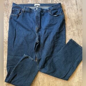 Abercrombie & Fitch 90s Straight High Rise Sz 35